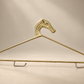 Vintage Brass Horse Head Clothes Hanger