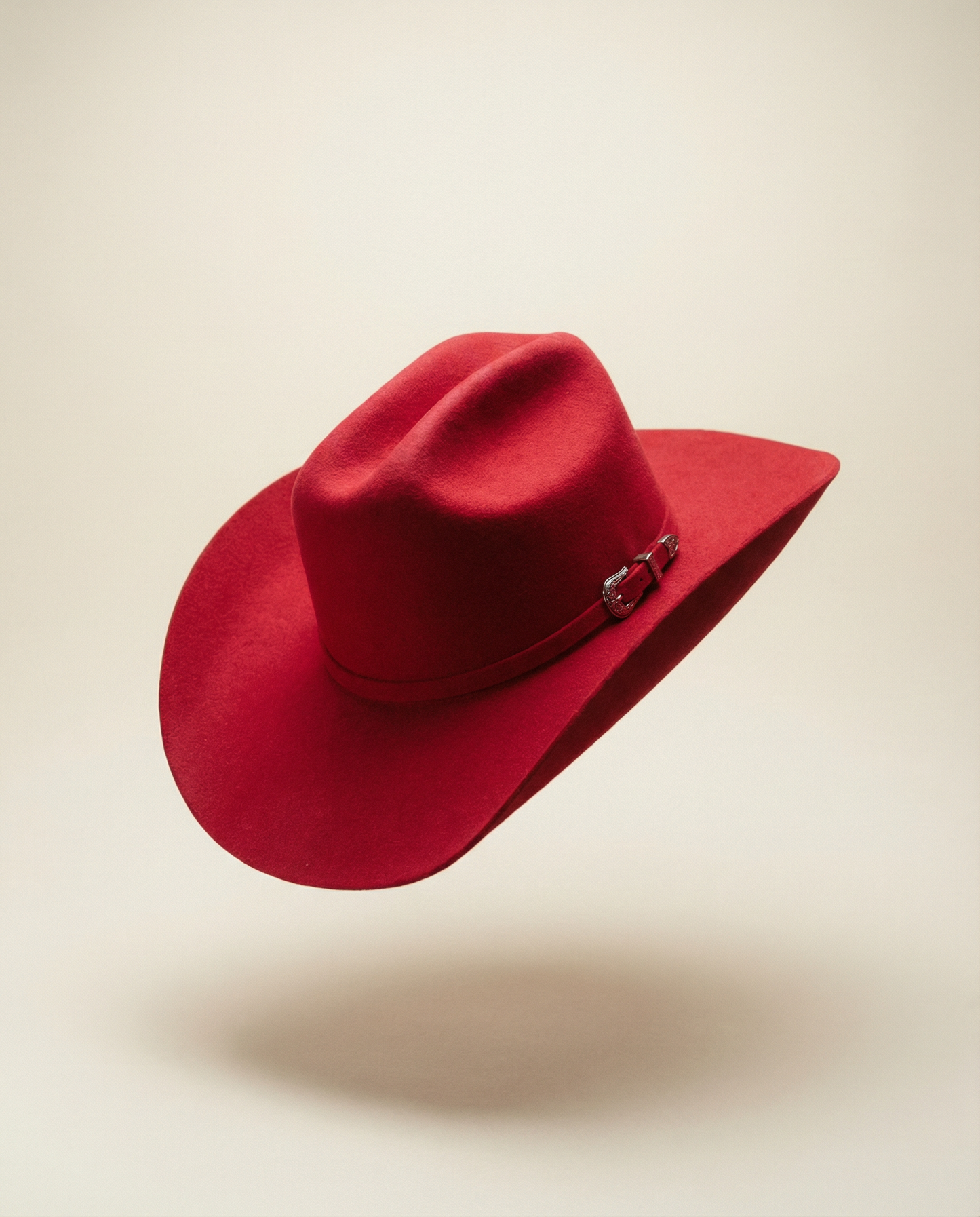 Rock’em 6X Felt Cowboy Hat — Magenta/Red