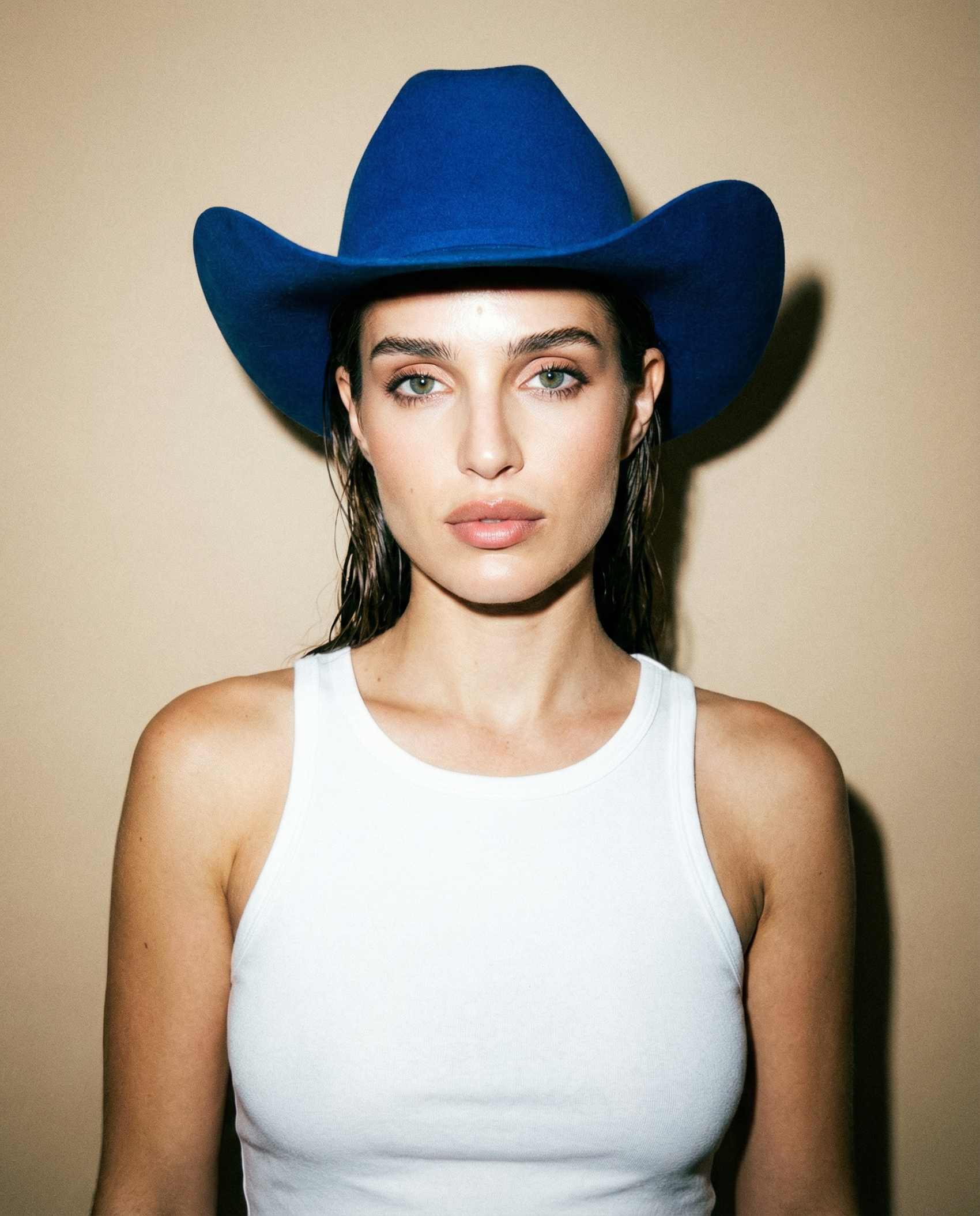 Rock’em Royal Blue 4X Felt Cowboy Hat – Size 7 1/8