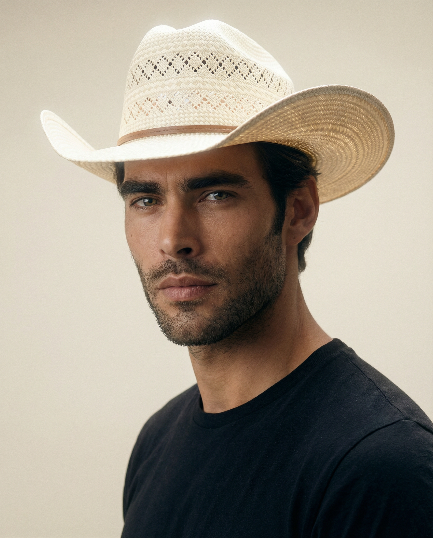 Rock’em Straw Cowboy Hat – Size 7 3/8