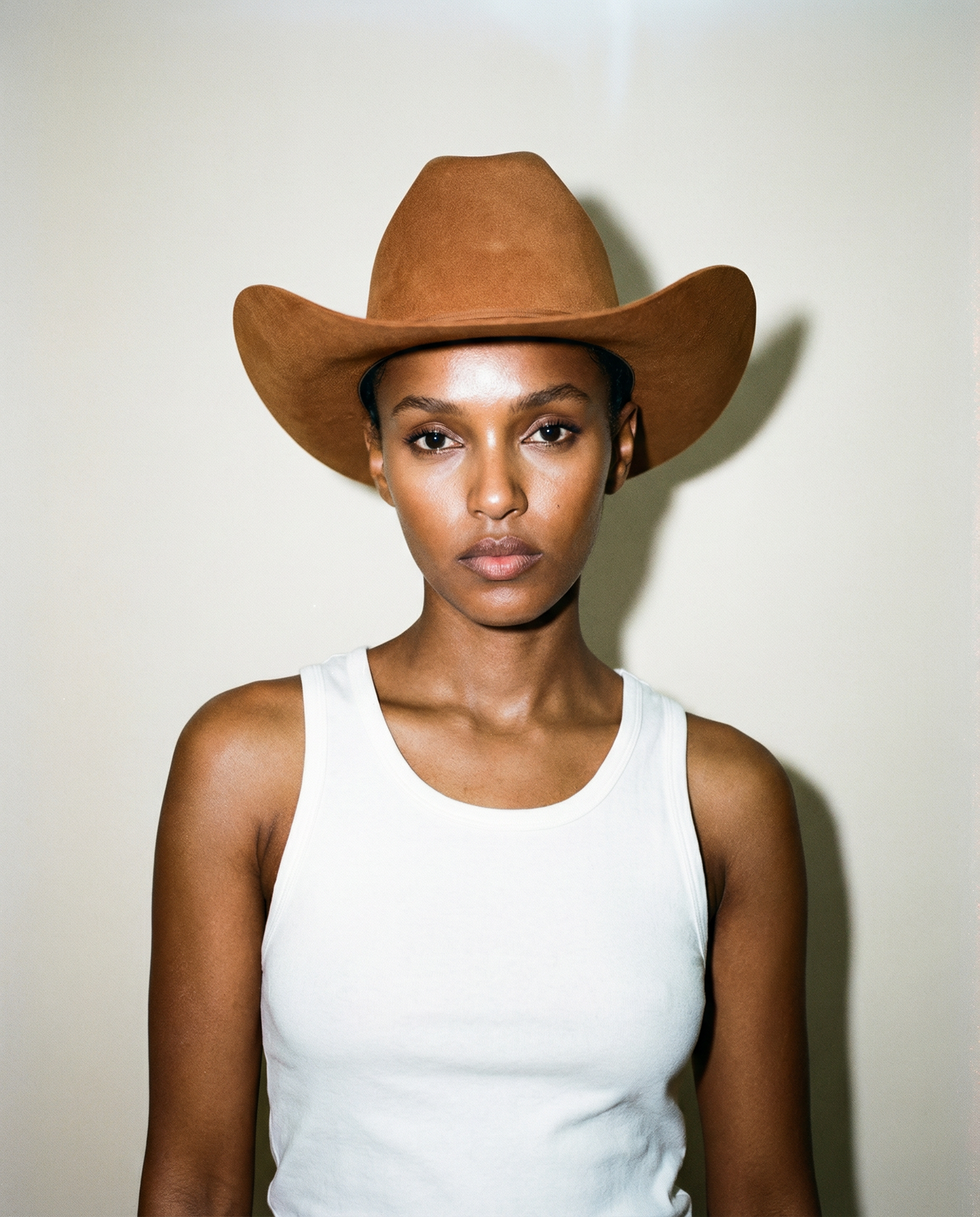 Rock’em 6X Tan Felt Cowboy Hat – Size 7