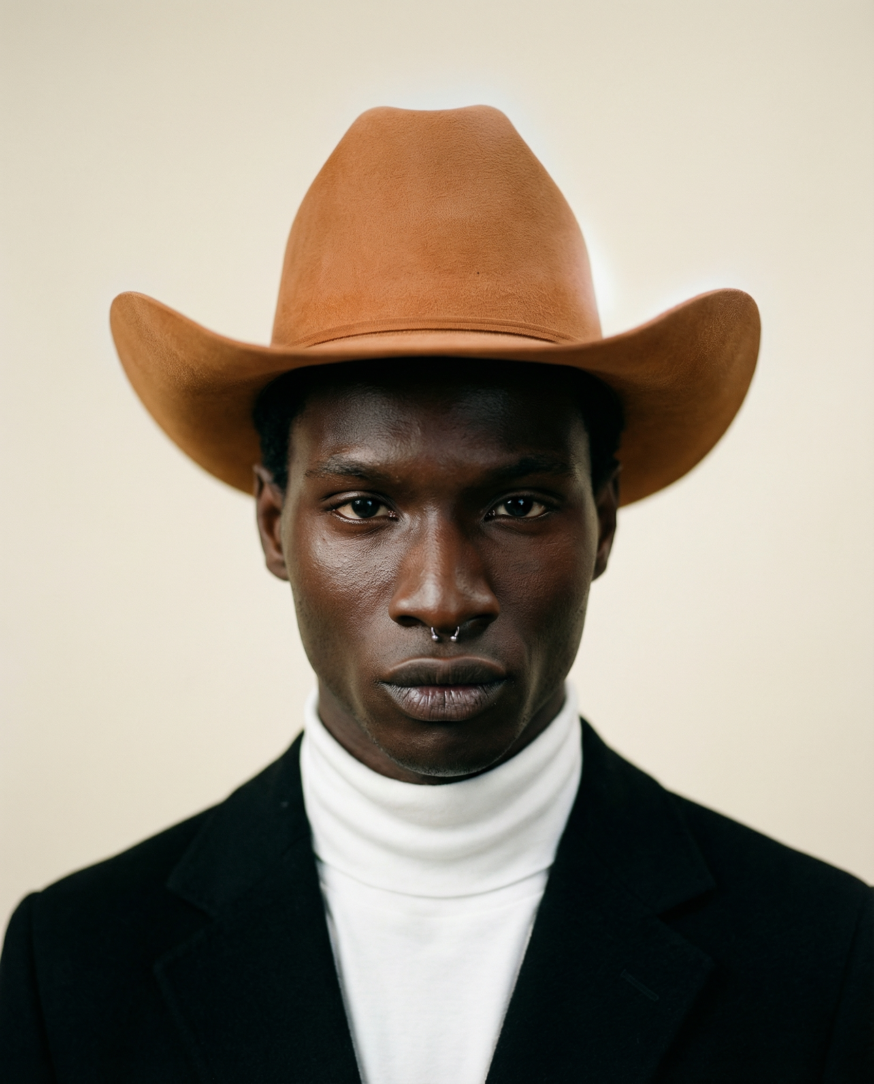 Rock’em 6X Tan Felt Cowboy Hat – Size 7