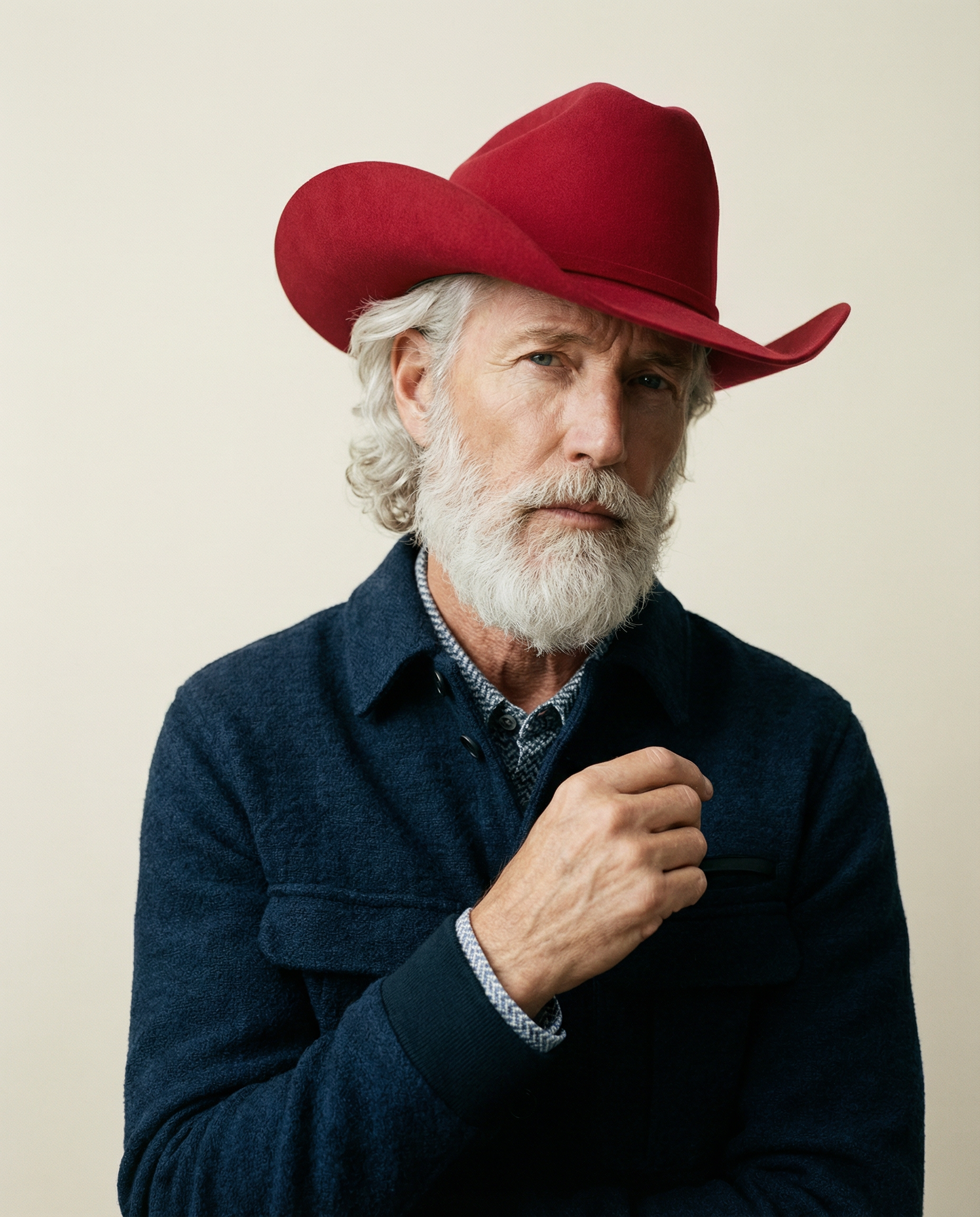 Rock’em 6X Felt Cowboy Hat — Magenta/Red