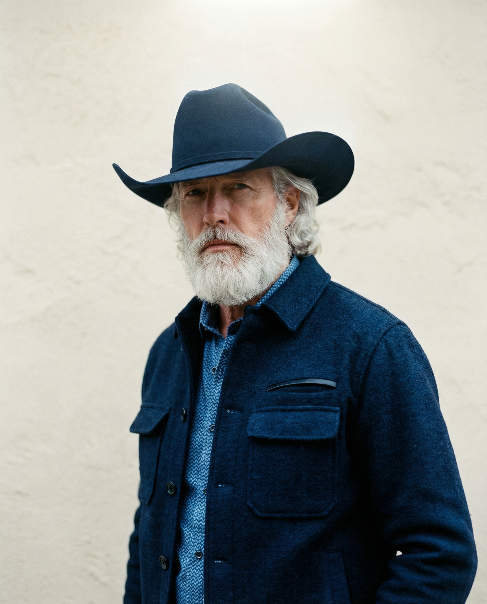 Rock’em Navy 4X Felt Cowboy Hat – Size 7 1/8