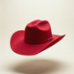 Rock’em 6X Felt Cowboy Hat — Magenta/Red