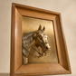 Vintage Copper & Brass Horse Head Wall Relief