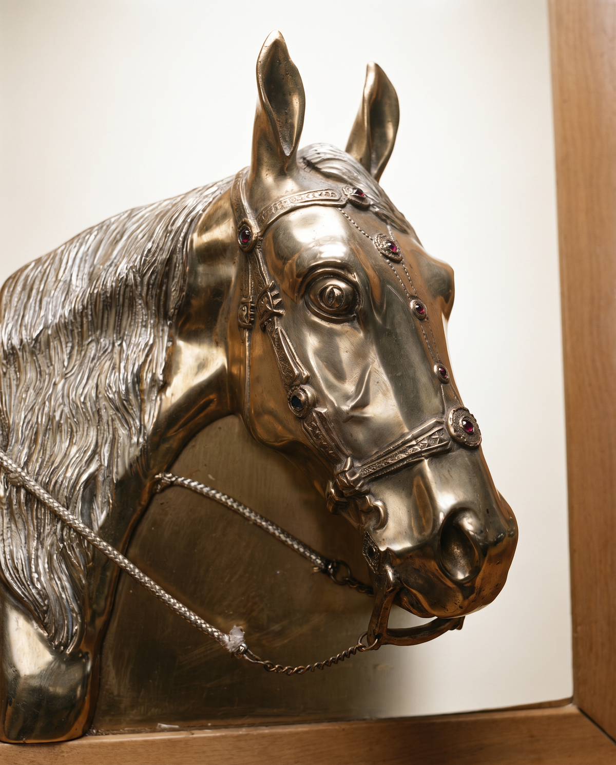 Vintage Copper & Brass Horse Head Wall Relief
