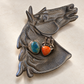 Cast Iron Horse Trinket Dish