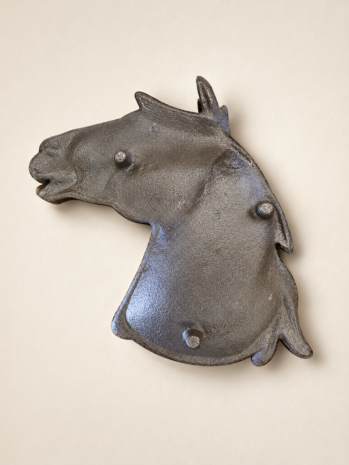 Cast Iron Horse Trinket Dish