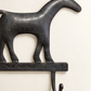Hammered Iron Horse Wall Hook
