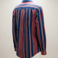Lauren Ralph Lauren Red, Blue & White Striped Button-Down Shirt – Size Small