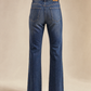 Lauren Jeans Co. Beaded Western Flare Jeans - 34 x 31