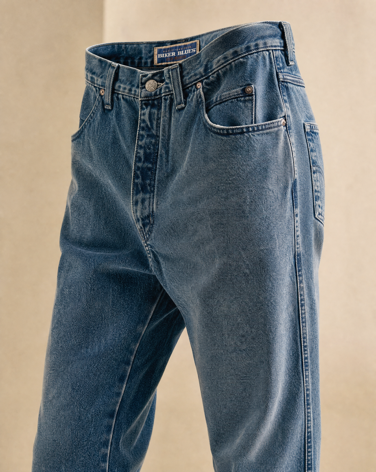 Harley-Davidson Biker Blues Relaxed Fit Jeans | Size 36x32