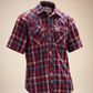 Wrangler Retro Plaid Western Shirt – Size M