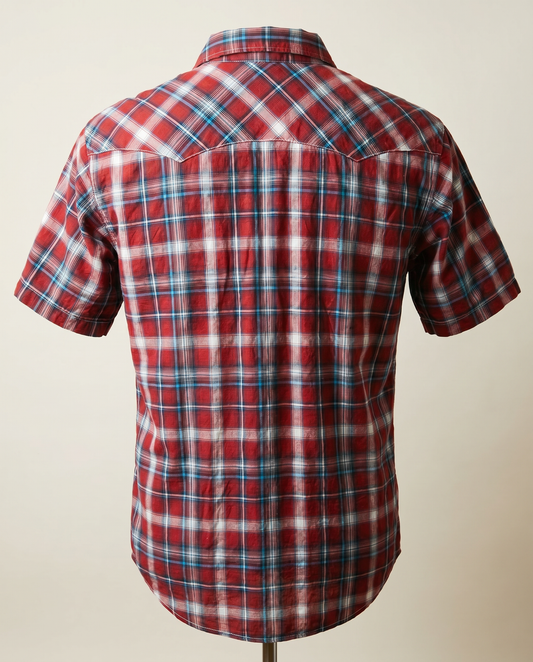 Wrangler Retro Plaid Western Shirt – Size M