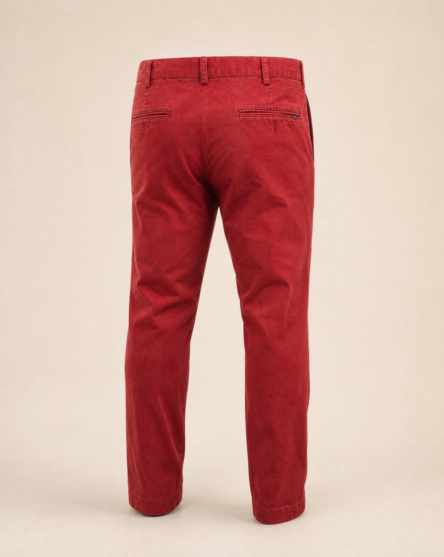 Polo Ralph Lauren Slim Fit Red Garment-Dyed Chino Pants – 36x32