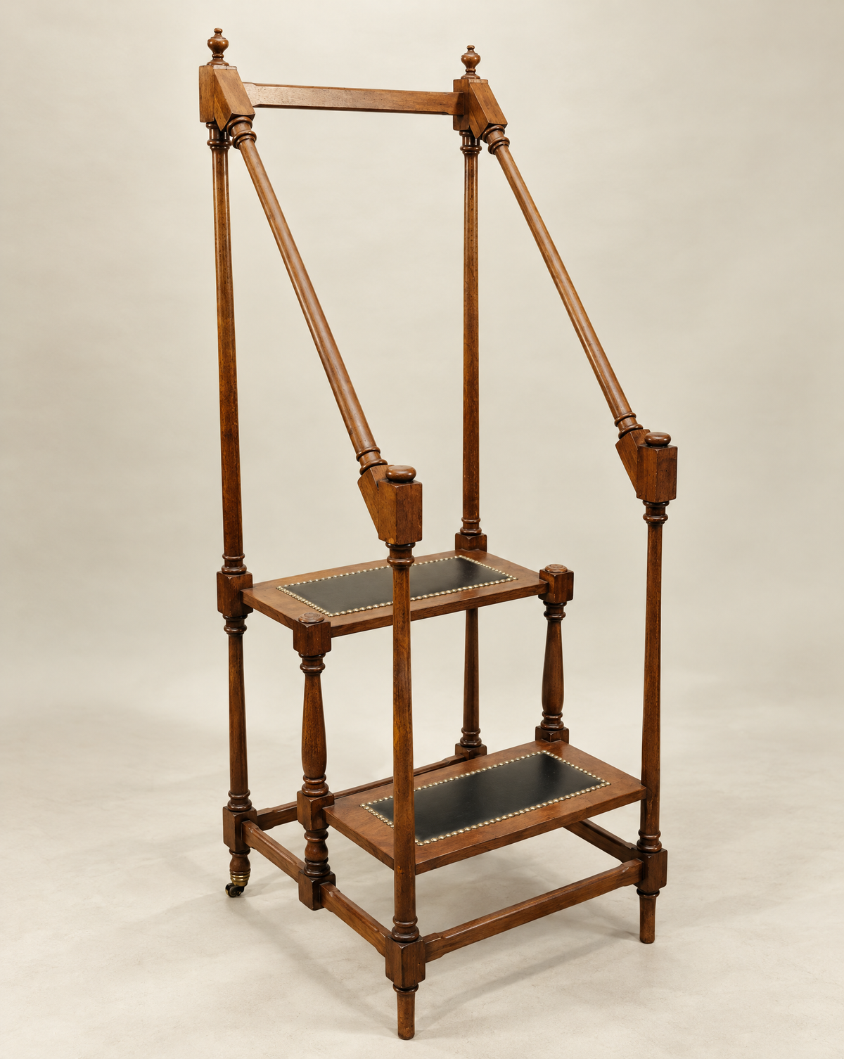 Wood Library Step Stand