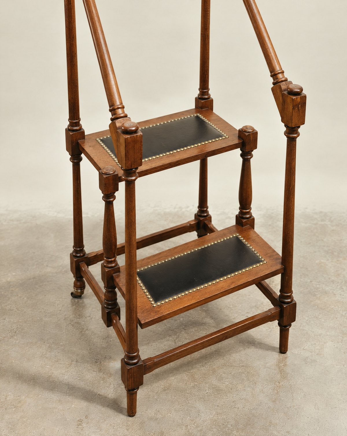 Wood Library Step Stand