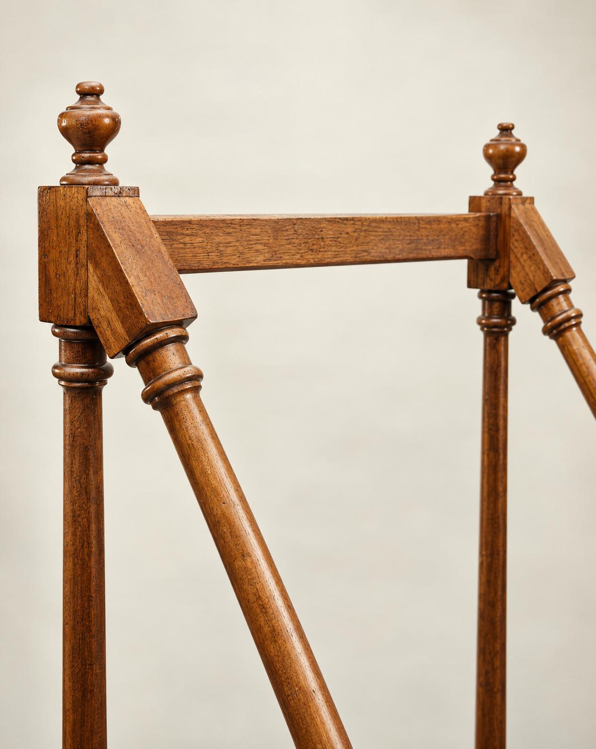 Wood Library Step Stand