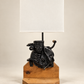 Early 20th Century Cast Iron Corn Sheller Lamp