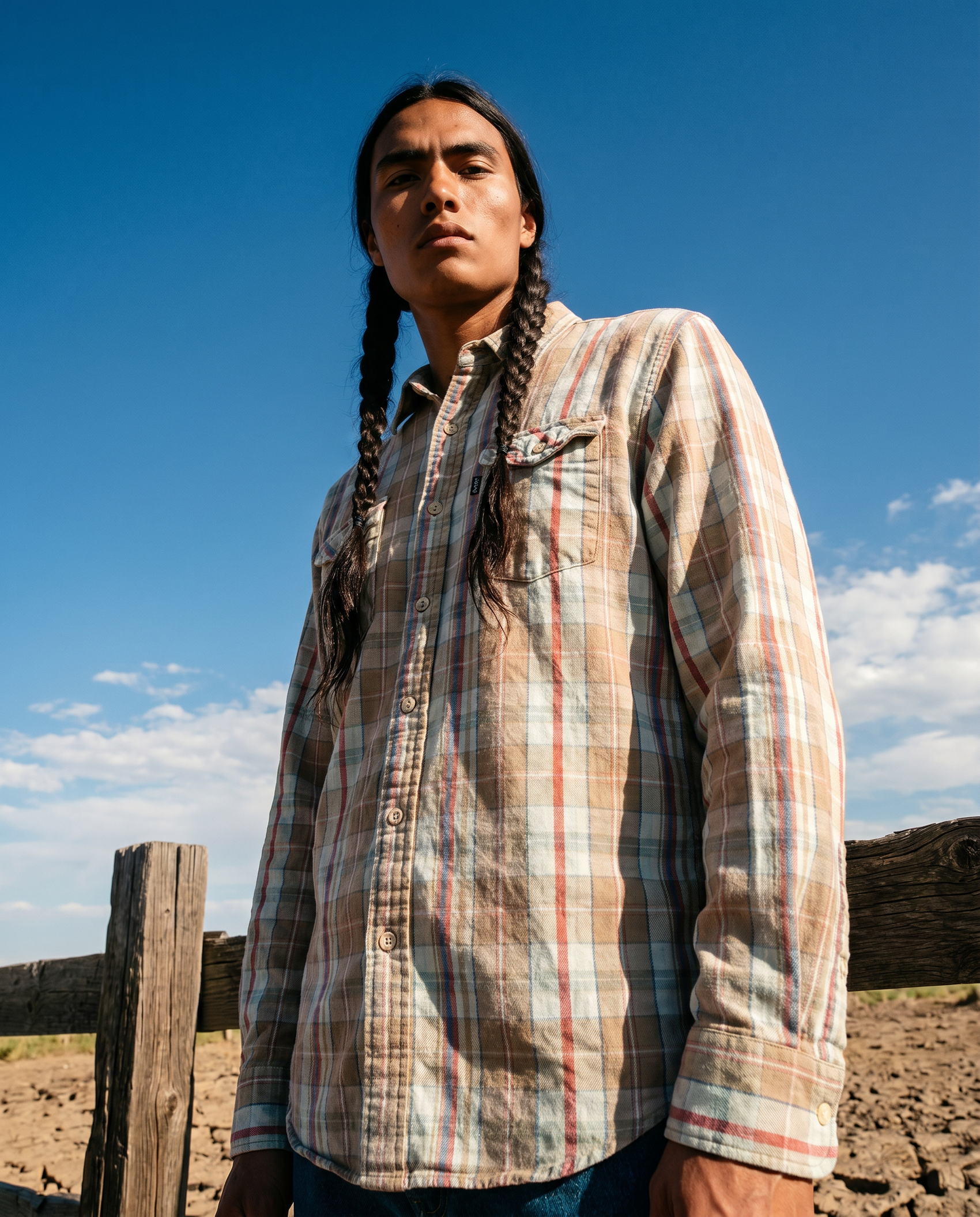 Levi's Plaid Button-Up Shirt – Size XL