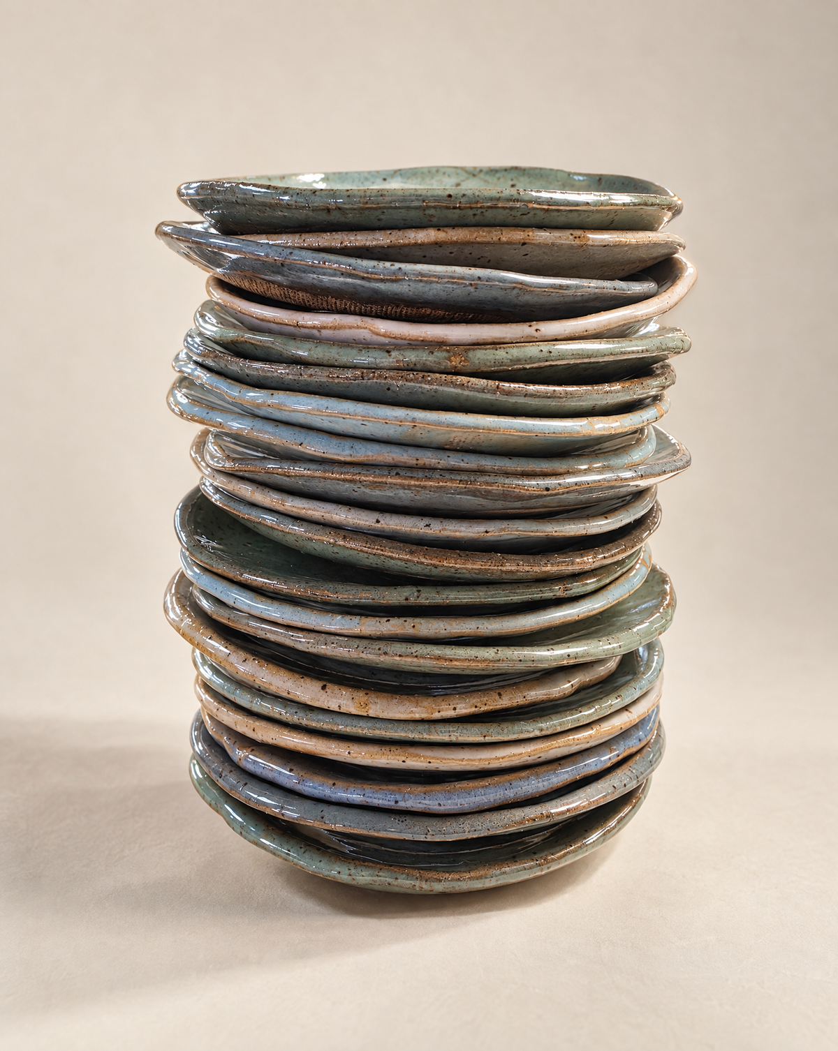 Handcrafted Trout Stoneware Trinket Dish