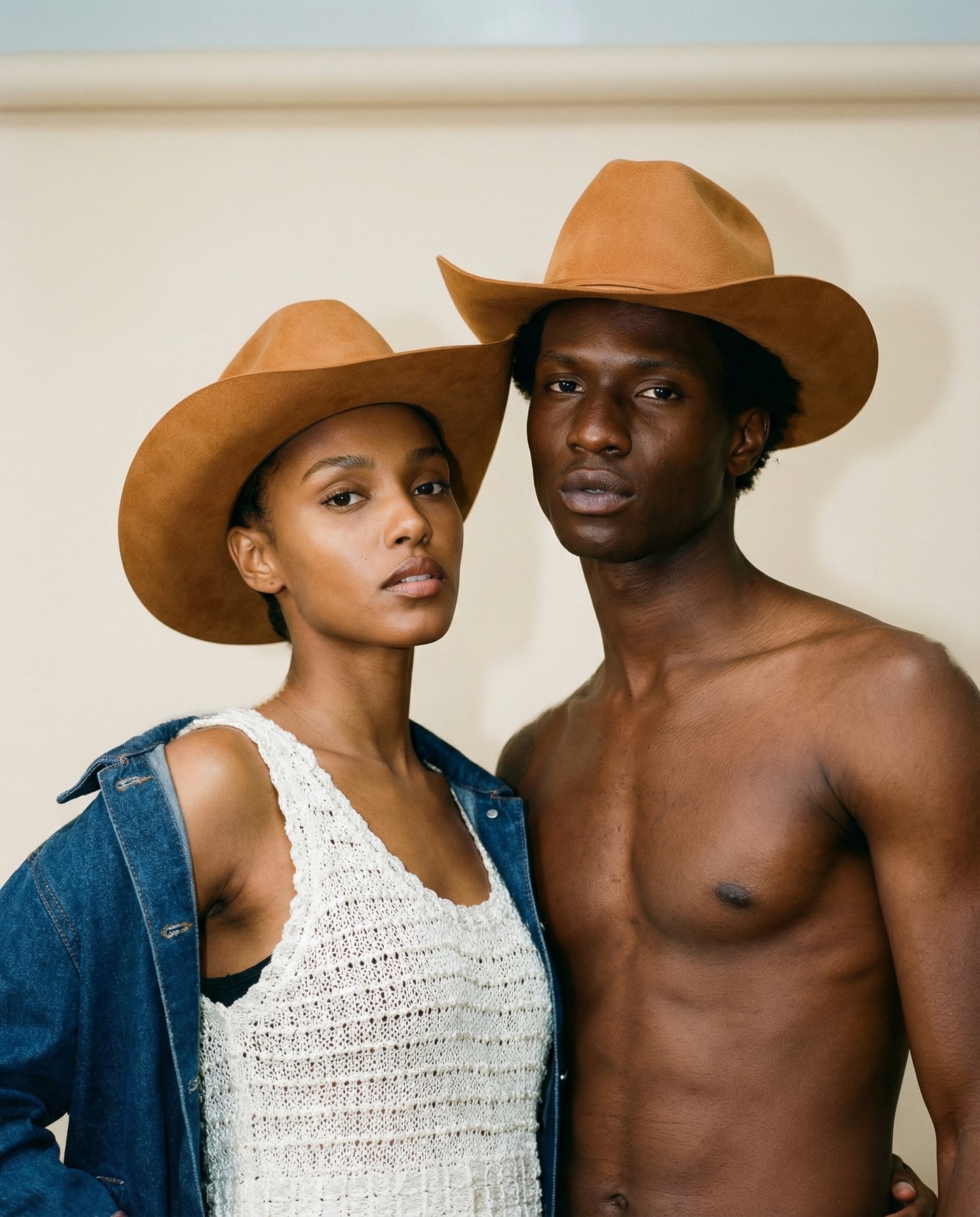 Rock’em 6X Tan Felt Cowboy Hat – Size 7