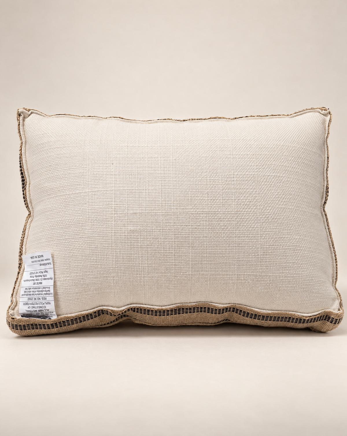 Decoy Duck III on Plaid Decorative Pillow
