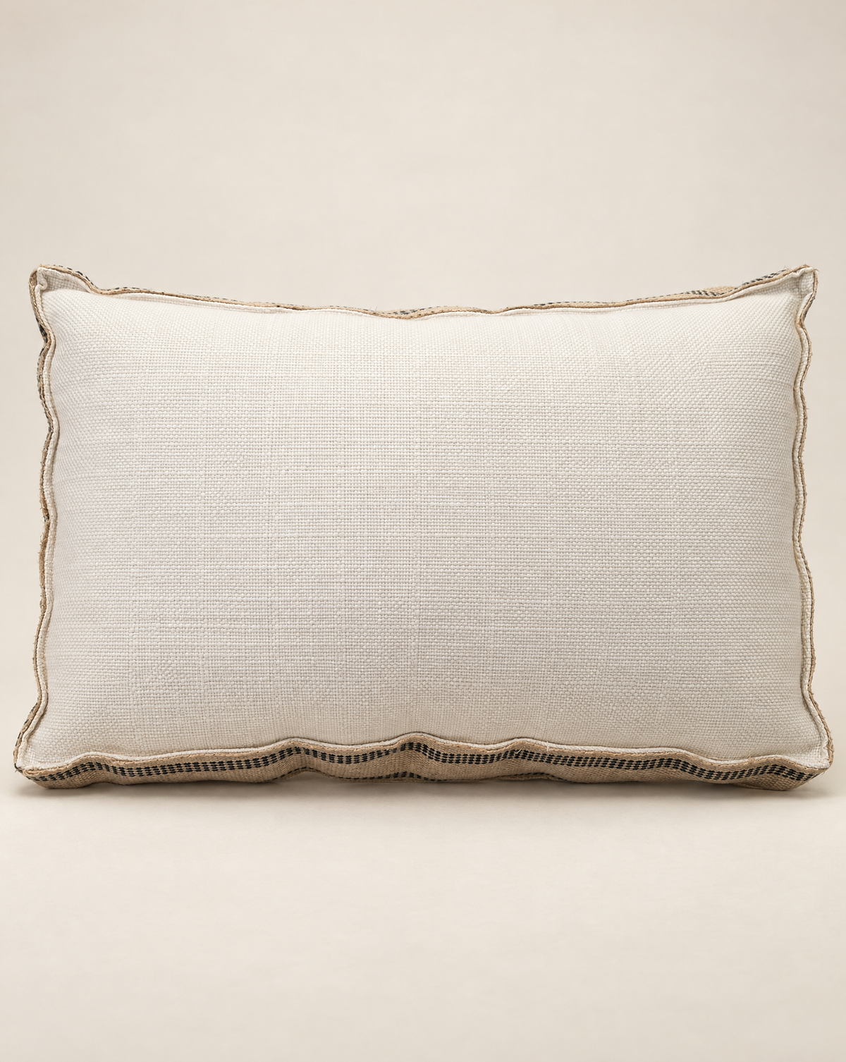 Decoy Duck on Plaid Decorative Pillow