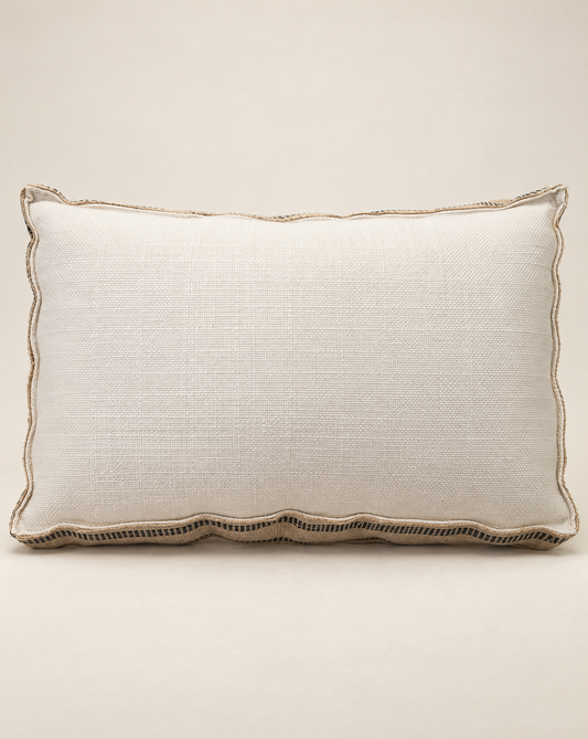 Decoy Duck on Plaid Decorative Pillow