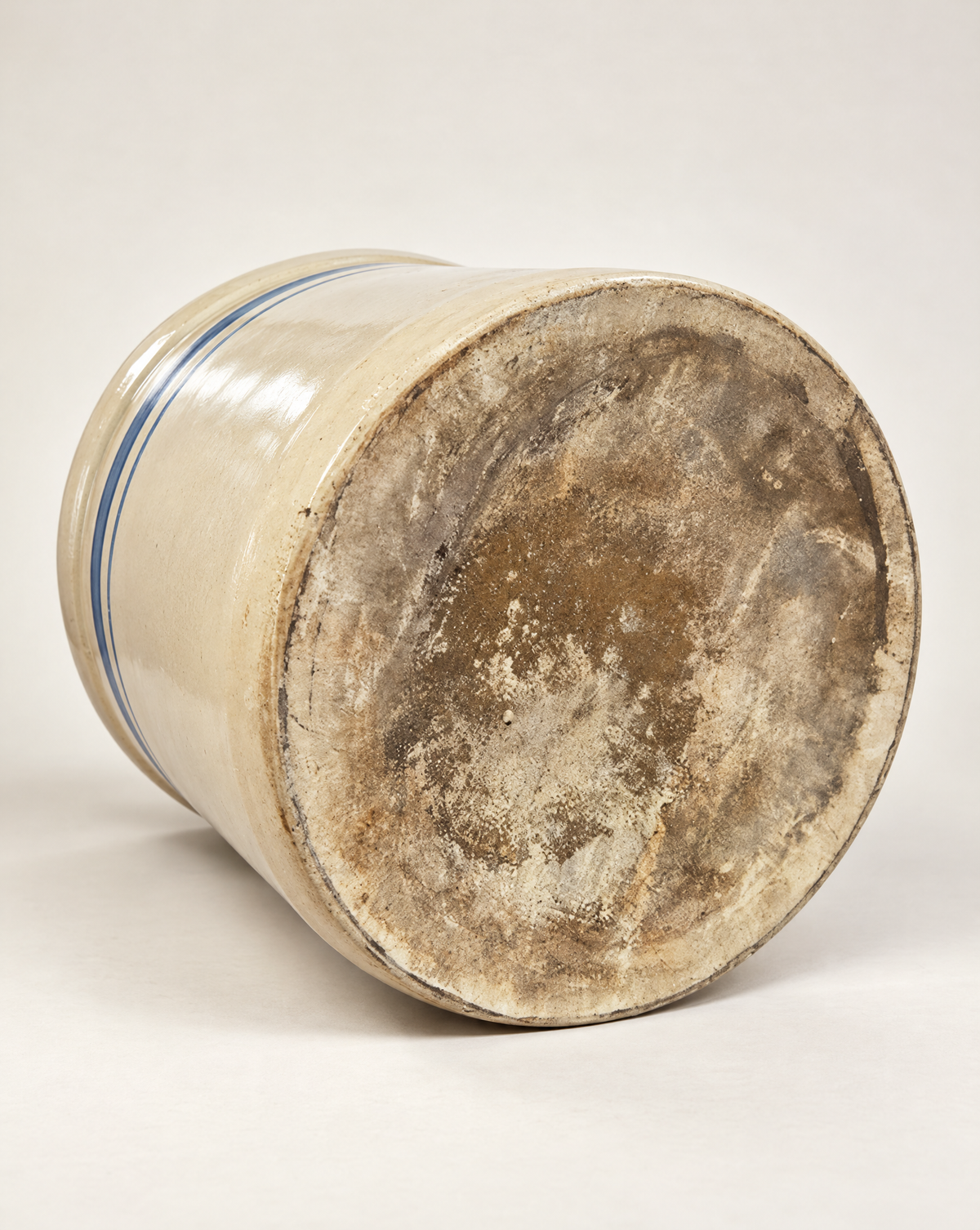 Antique Garden City Pottery Co. 10-Gallon Stoneware Crock – Circa 1910–1930