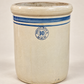Antique Garden City Pottery Co. 10-Gallon Stoneware Crock – Circa 1910–1930