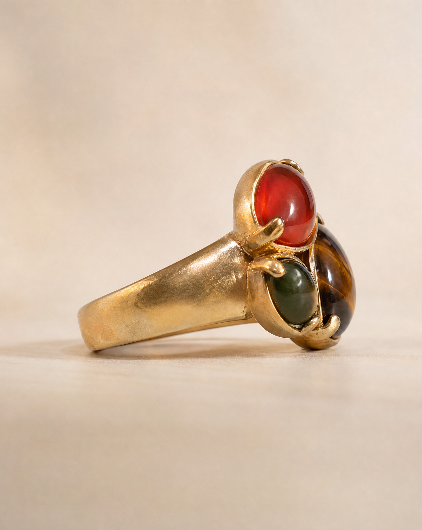 Lia Sophia Multistone Statement Ring – Size 9