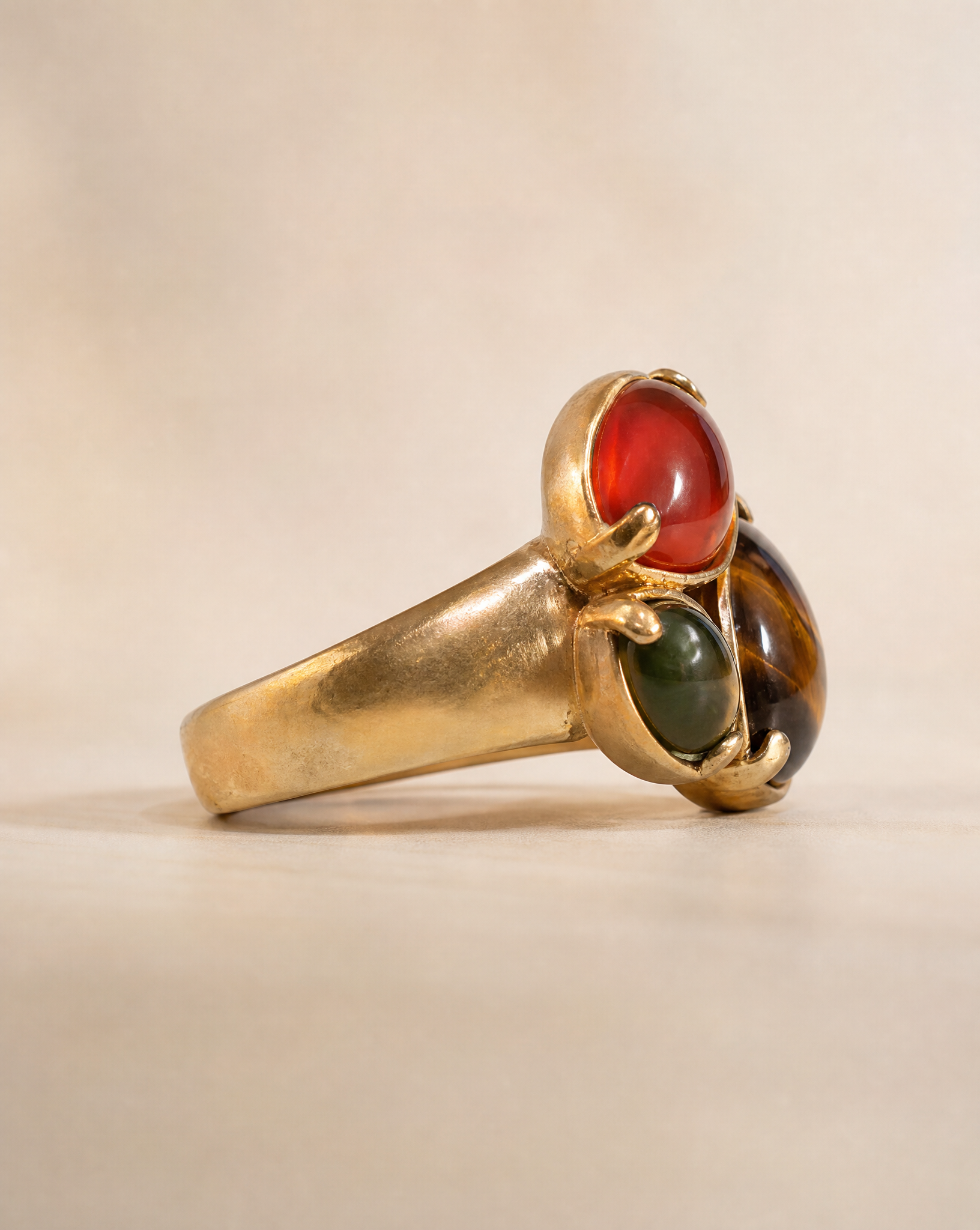 Lia Sophia Multistone Statement Ring – Size 9