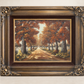 Vintage 1977 Ruth Robson California Landscape Oil Painting - 34" W × 28" H