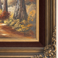 Vintage 1977 Ruth Robson California Landscape Oil Painting - 34" W × 28" H