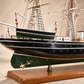 Mid-Century Handmade Seven Seas / Abraham Rydberg Ship Model by Milton I. Sachs