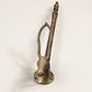 Vintage Brass Antelope Head Candle Snuffer with Wood Handle