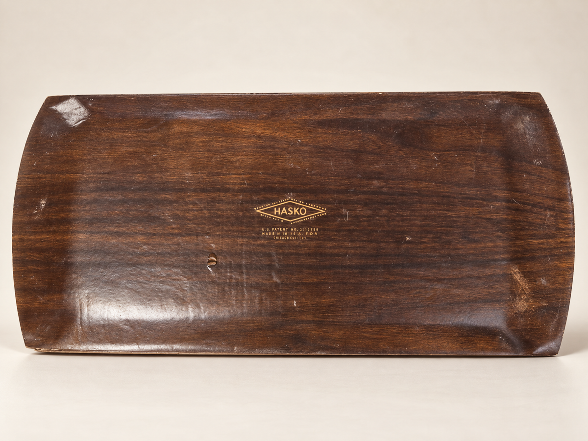 Set of 4 Vintage Hasko Fox Hunt Serving Trays