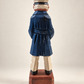 Vintage Hand-Carved Wooden Sea Captain Folk Art Figure