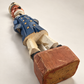 Vintage Hand-Carved Wooden Sea Captain Folk Art Figure