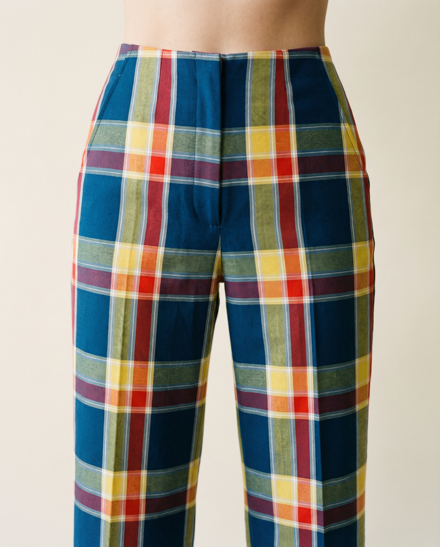 1970s Haymaker Plaid Two-Piece Set – Shirt & Trousers