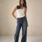 Lauren Jeans Co. Beaded Western Flare Jeans - 34 x 31