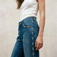 Lauren Jeans Co. Beaded Western Flare Jeans - 34 x 31