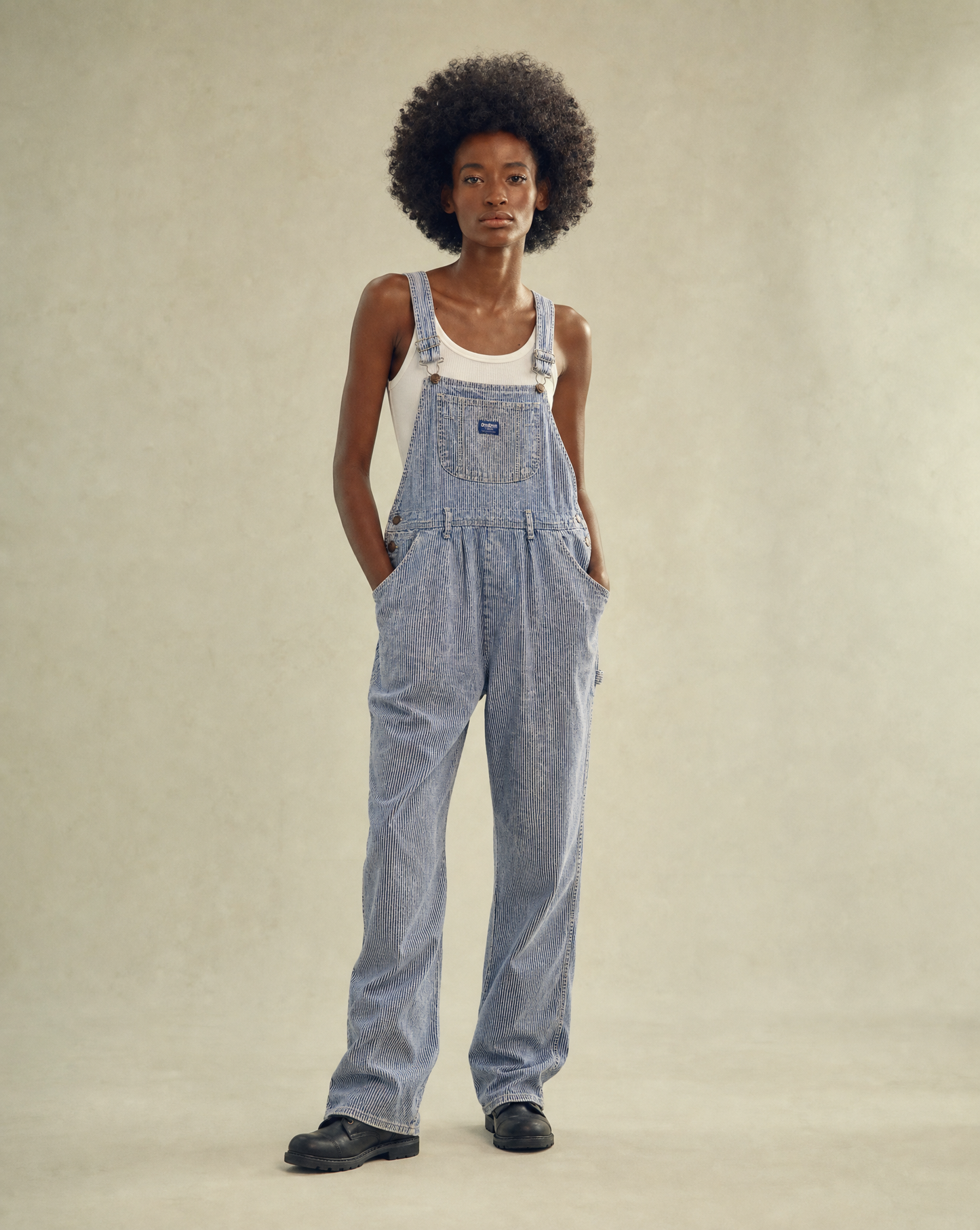 Vintage OshKosh B'Gosh Hickory Stripe Railroad Overalls