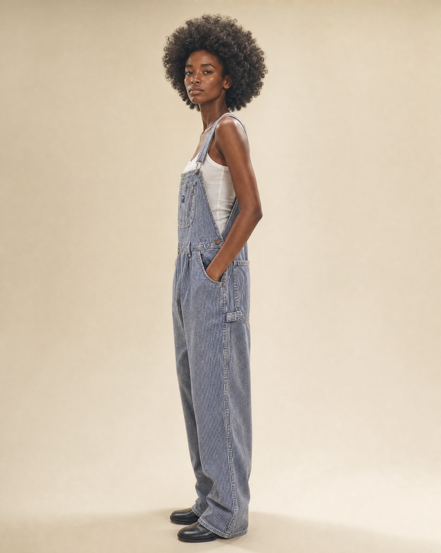 Vintage OshKosh B'Gosh Hickory Stripe Railroad Overalls