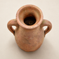 Vintage Rustic Double Handle Terracotta Jug