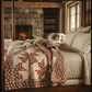 Vintage Pinwheel Patchwork Quilt – Machine Made (81” x 81”)