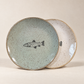 Handcrafted Trout Stoneware Trinket Dish