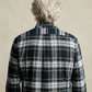 Ralph Lauren Green & Navy Plaid Button-Down Shirt — Size L